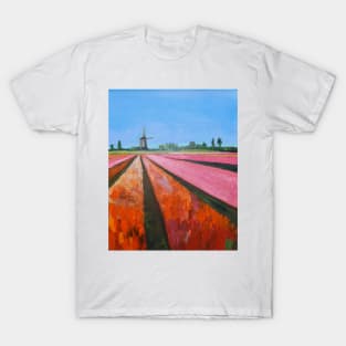 Holland, Tulip Fields T-Shirt